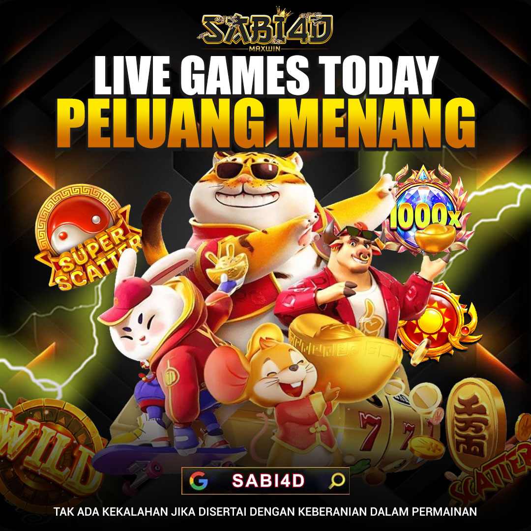 SABI4D: Main Santai Live Slot Terbaru Server Stabil Anti Lag
